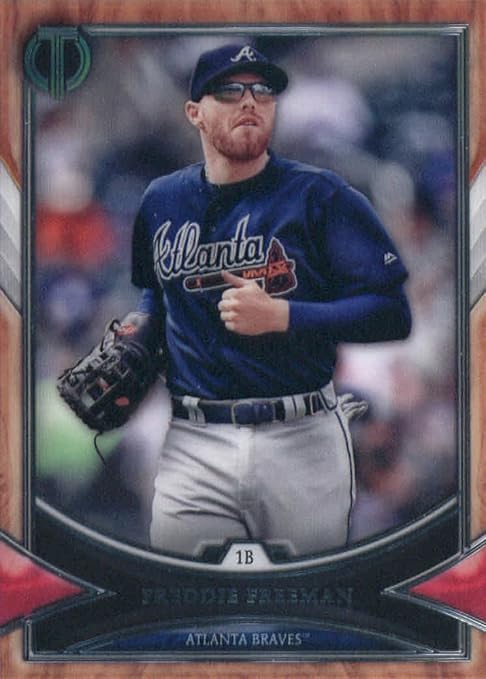 2018 Topps Tribute 34 Freddie Freeman Baseball Card At Amazon s 