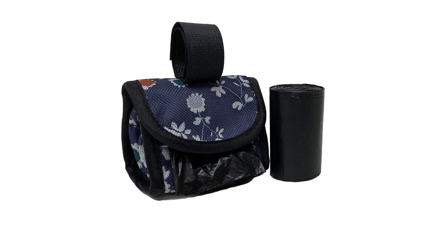 Five Star Pet Purse Style Dispenser with 2 Rolls Made in USA Easy Open Poop Bags Dog Waste Bags (Daisy)