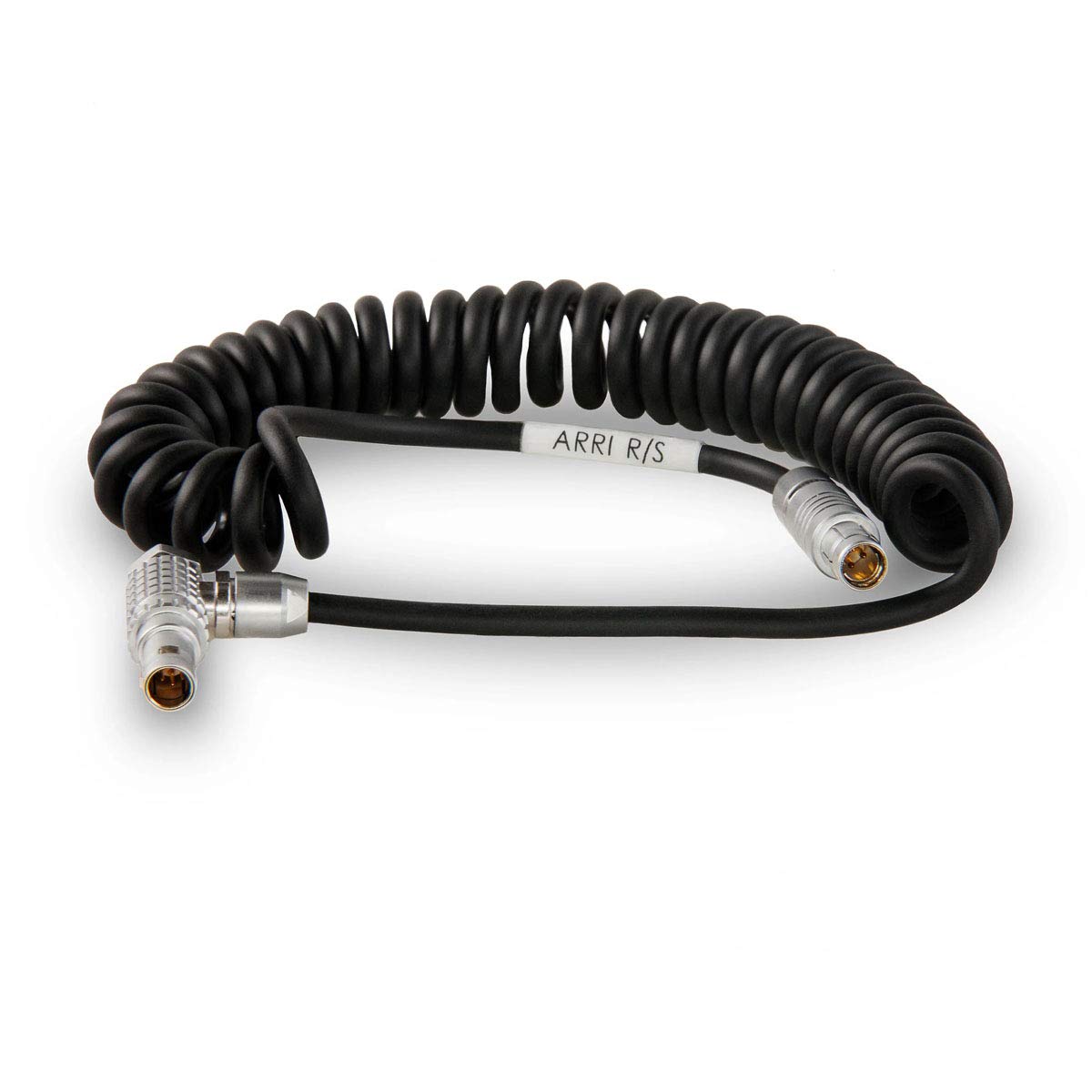 SZRMCC Fischer 3 Pin to 7 Pin Run Stop Cable for ARRI Alexa Mini/Amira Camera to Tilta Right Side Wooden Handle 2.0 Tiltaing Recording Handle (Coiled Cable)