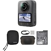 DJI Osmo 360 Standard Combo, 360 Camera With 1-Inch 360° Imaging, Native 8K 360° Video, 4K/120fps & 170° Boost Video, 120MP 3