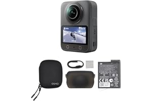 DJI Osmo 360 Standard Combo, 360 Camera With 1-Inch 360° Imaging, Native 8K 360° Video, 4K/120fps & 170° Boost Video, 120MP 3