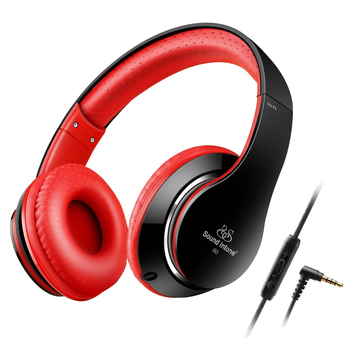 AILIHEN Headphones with Microphone and Volume Control Over ear Noise Isolation