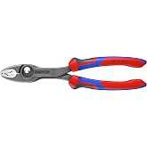 KNIPEX Tools 82 02 200 SBA TwinGrip Pliers, 8"