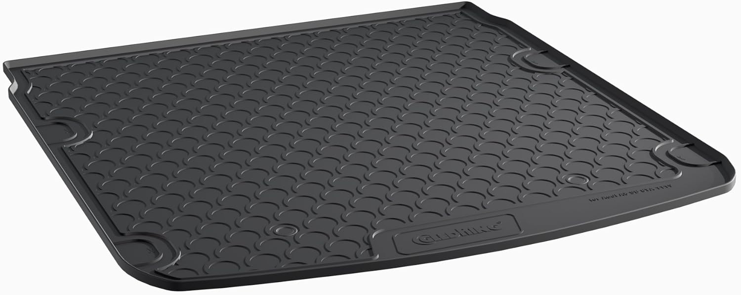Gledring Rubbasol (Rubber) Boot Mat compatible with Audi A5 Sportback (8TA) 2009-2016, Black