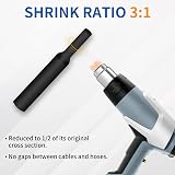 ELECTRAPICK Heat Shrink Tube Set 300pc Adhesive Lined 3:1 Shrink Ratio 6 Sizes view 5