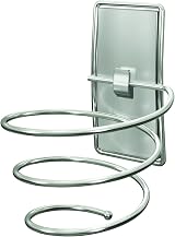Command Bath Hair Dryer Holder Satin Nickel with Water Resistant Strips view 3
