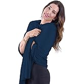 Happyluxe Travel Shawl Wraps for Women - 68x35in Wrap. Lightweight Pashmina, Airplane Travel Blanket Scarf. Made In USA