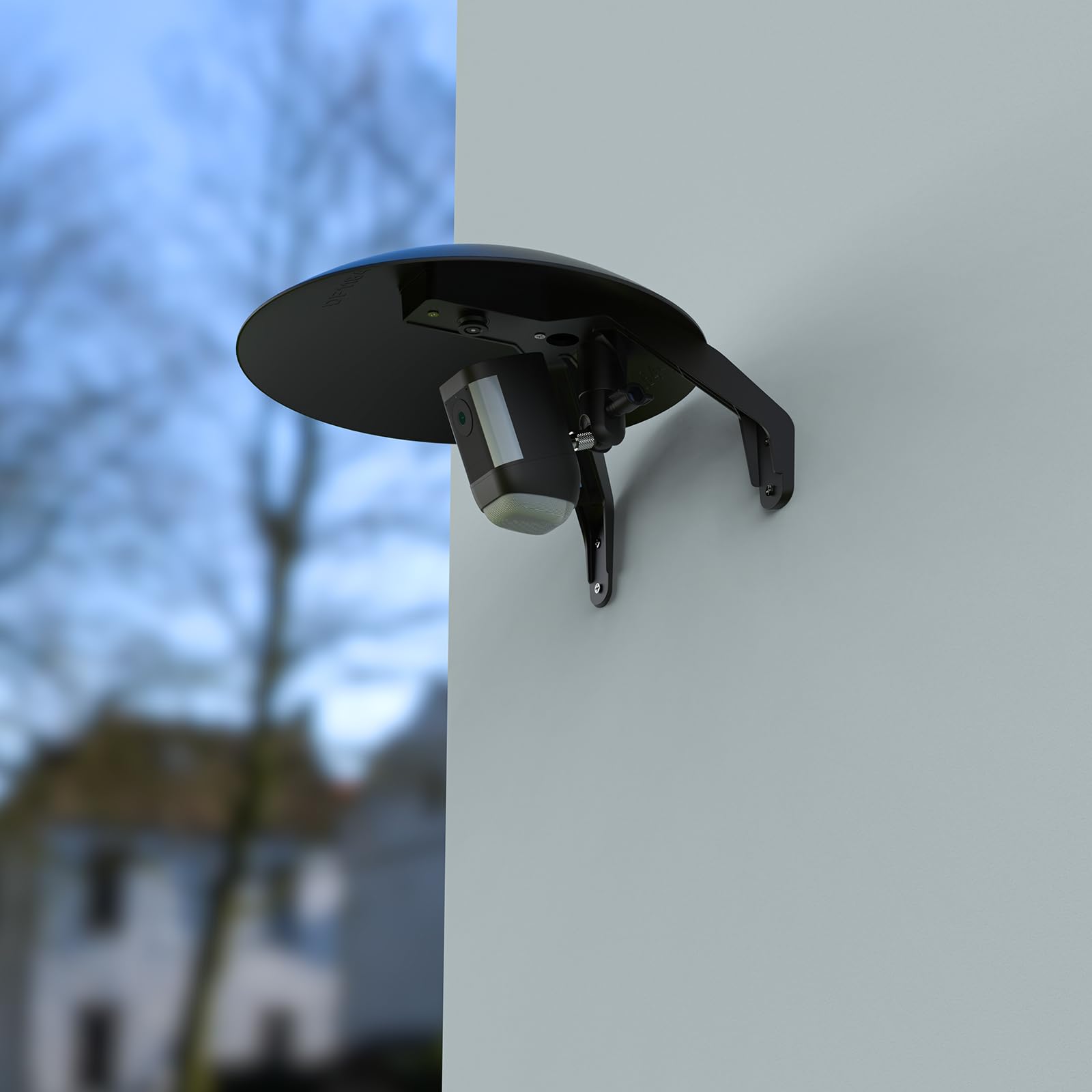 HOLACA Universal Sun Rain Shade Camera Cover for All Outdoor Security Camera with 1/4 Screw, Camera Shield Compatible with Ring, Blink, Google Nest, Eufy, Arlo, WYZE, SimpliSafe