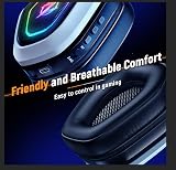 Ozeino Wireless Gaming Headset 2.4G USB Type-C 40H PS5 PS4 PC Mobile view 4