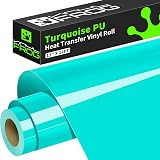 VINYL FROG HTV 12x12ft Turquoise Heat Transfer Vinyl Roll VF-HTV01-TF-1X12FT