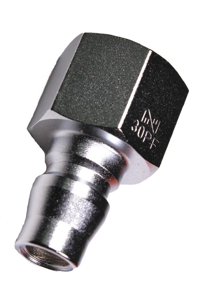 Nitto Kohki Hi Cupla 30PF Quick Connect Pneumatic Coupler Plug, 3/8
