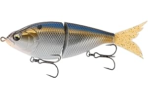 6TH SENSE Flow Glider – 130mm Baitfish Glide Swimbait – Realistic Darting Action, Ideal for Shallow & Deep Water – High-Performance Bass Fishing Lure