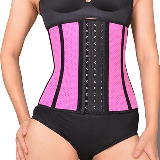 Defect Fajas Reductoras 9 corsés de Acero óseo Cuerpo de Goma Faja ...