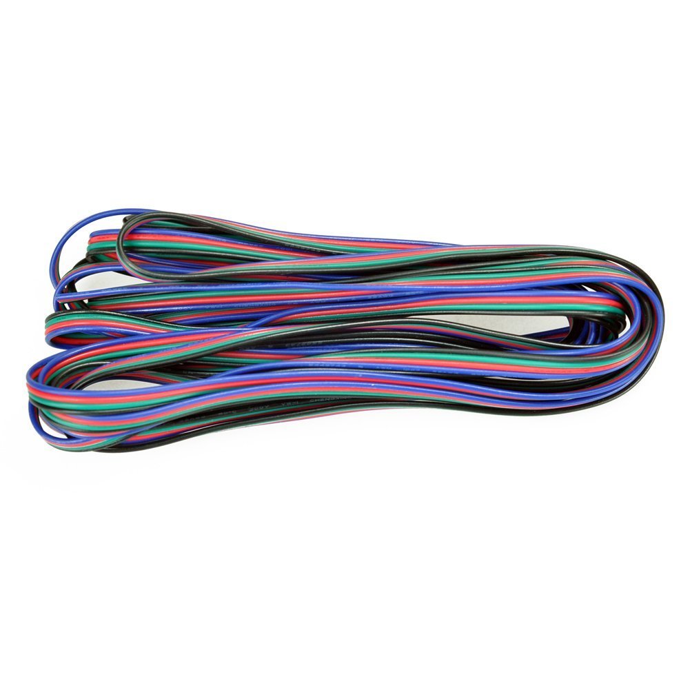 10m LED Strip Light RGB Extension Cable Amazon.co.uk DIY & Tools