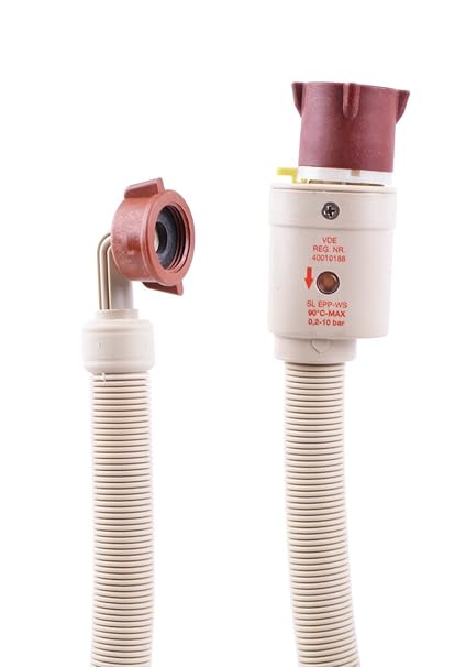 2,5m Aquastop Zulaufschlauch Aquastopschlauch für Waschmaschine oder Geschirrspüler, 3/4“-Anschluss (passt auf alle gängigen 