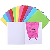 Apprabbr 12 Pack Blank Books for Kids to Write Stories, Mini Notebooks Bulk Small Unlined Journals for Christmam Gift, Drawing, Sketching, 24 Sheets/48 Pages (Colorful Covers, 4.3 x 5.6 In)