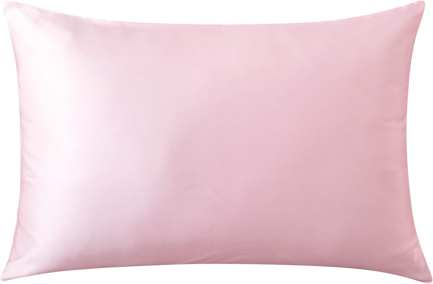 Ethlomoer Natural Pure Silk Pillowcase for Hair and Skin Both Side 19mm, Hypoallergenic, 600 Thread Count