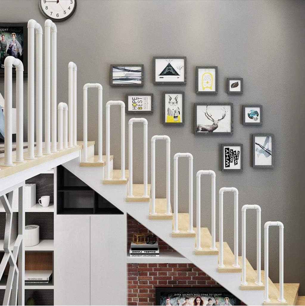 Amazon Com Yude 3ftu Stair Handrail Wrought Iron Galvanized Pipe