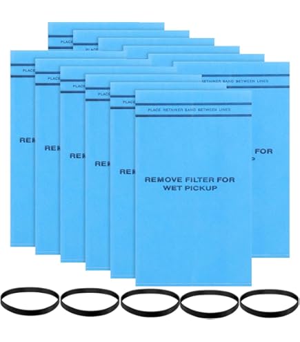 12 Pack Wet Dry Vac Filter Bags Replacement for Stinger MultiFit