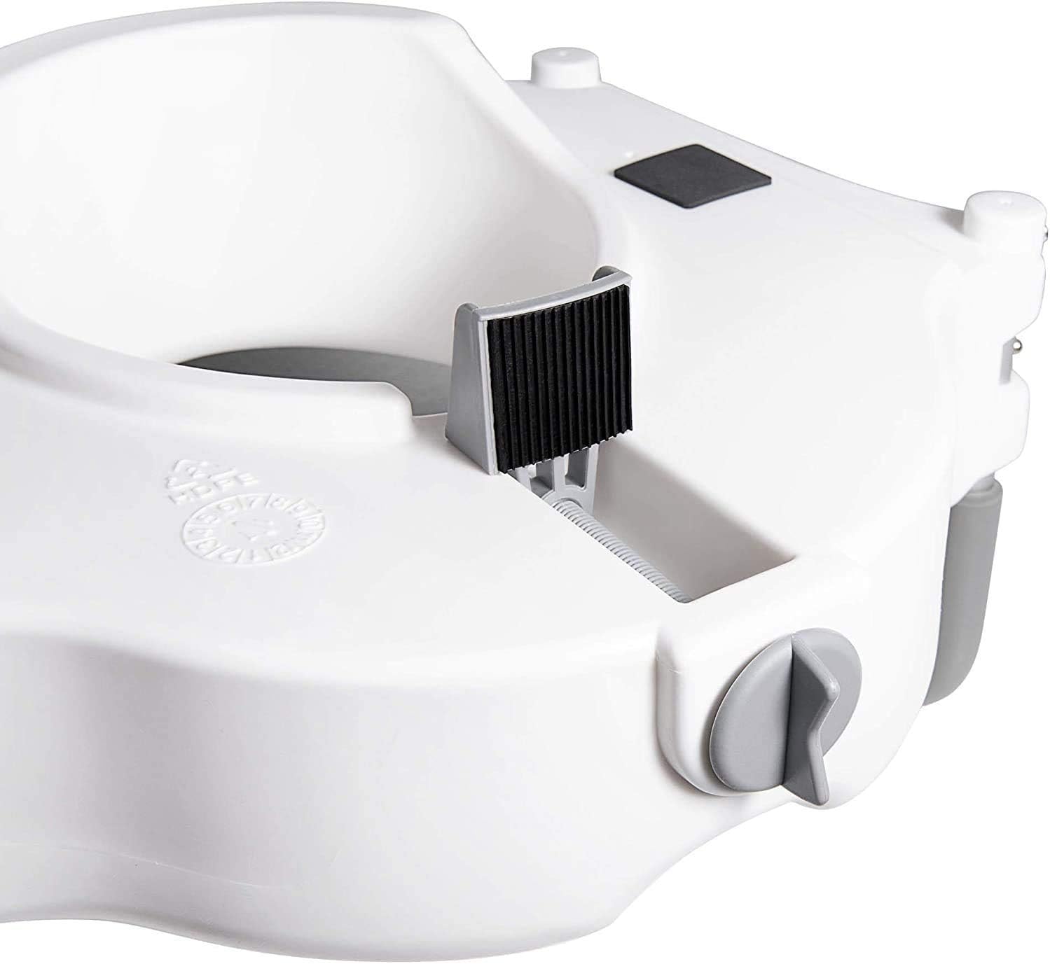 Vaunn Medical Raised Toilet Seat and Commode Seat Riser and Blood Pressure Monitor Bundle: Health & Personal Care