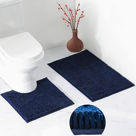 Lufeng Bath Mat Set 2 Pieces 20 31 Bathroom Mat And 20 20 U