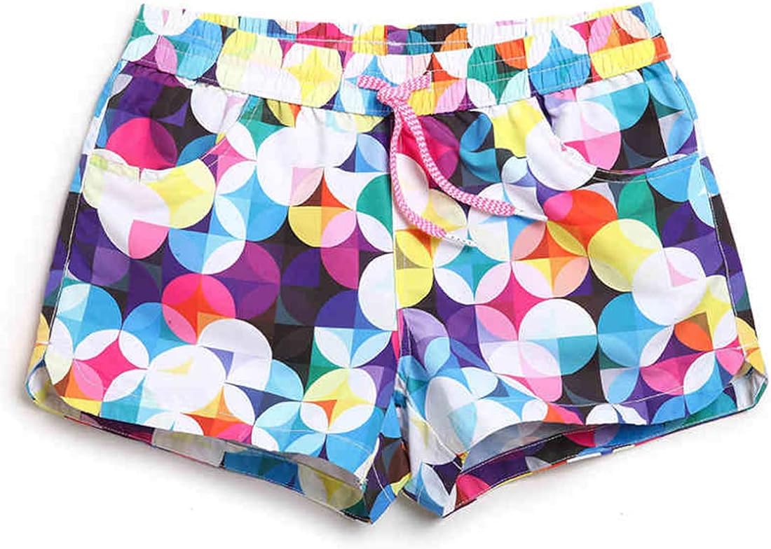 Minetom Damen Badeshorts – Viele Farben, Schnell Trocknend, Für Schwimmen, Surf & Strand