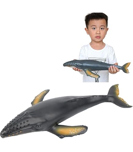 Figura De Tiburón Ballena Joven De Papo – Animal Marino Pintado A Mano, Multicolor