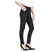 Bamans Womens Dress Pants Work Office Slacks Business Casual Stretch Skinny Leg with Pockets