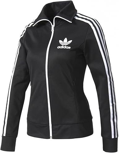 adidas europa black and red track top