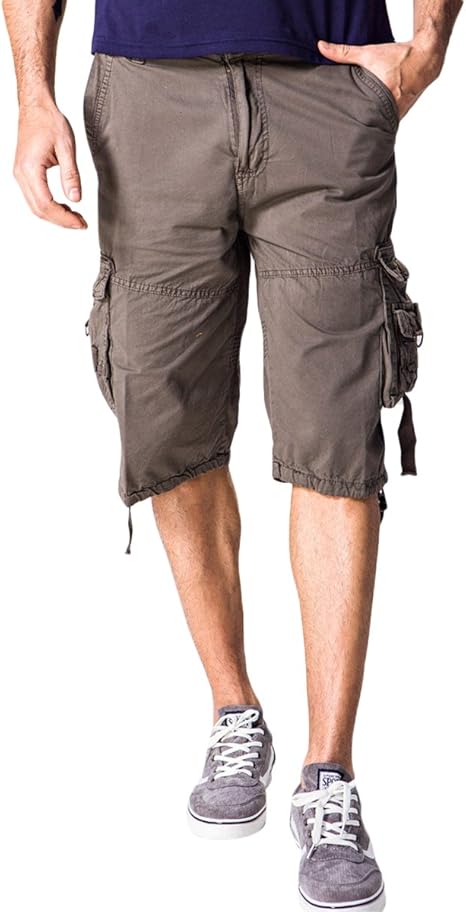 Amazon Aowofs カーゴショートパンツ メンズ 短パン 迷彩 五分丈