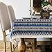 Bringsine Cotton Linen Lace Bohemian Boho Style Rectangle Tablecloth Dinner Picnic Table Cloth Home Decoration （Rectangle/Oblong, 55 x 71 Inch）