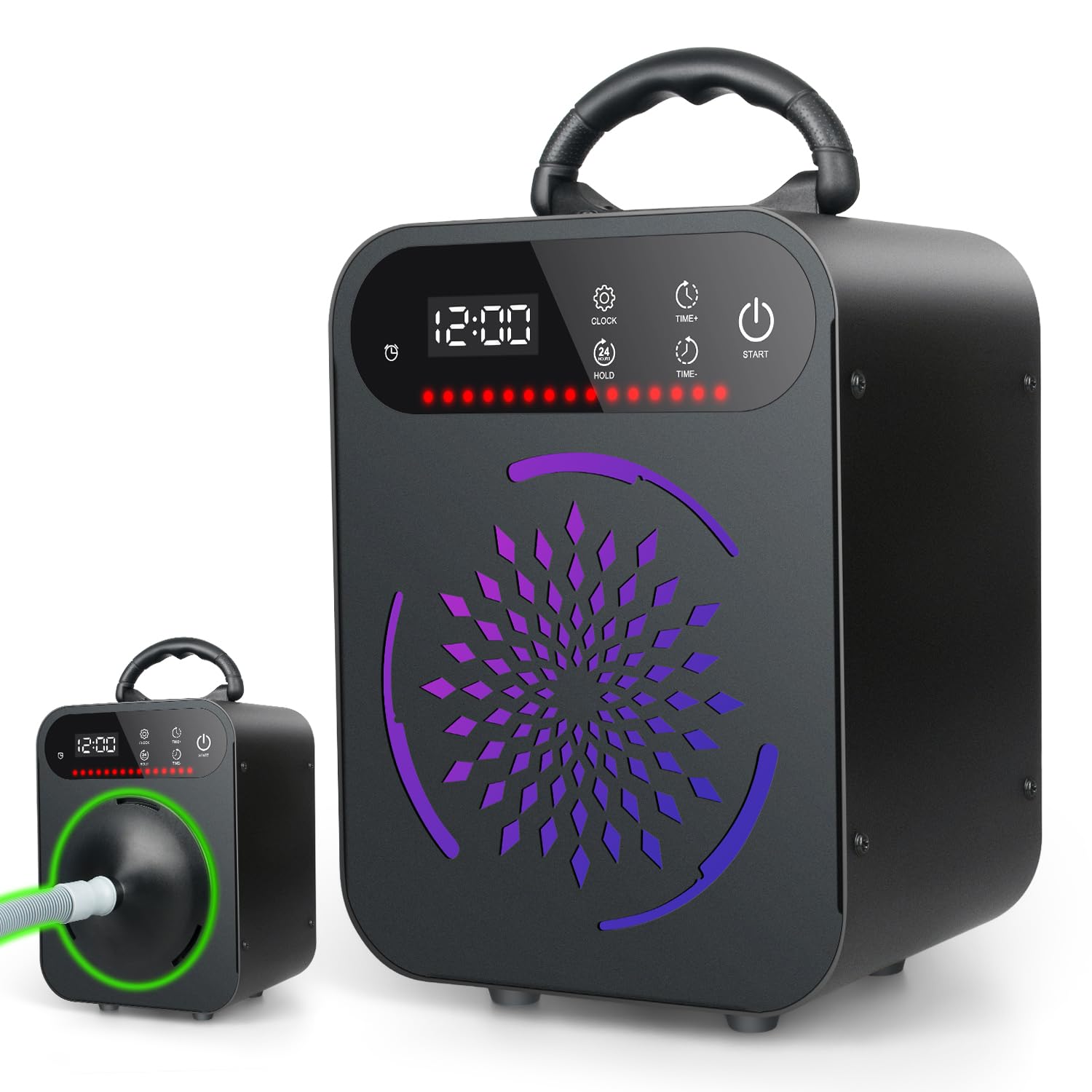 Photo 1 of Ozone Generator 60000mg,YuanFan Ozone Machine Air Ionizer odor removal for Home/Smoke/Garage/Pet odors/Car, 8000 Sq.Ft,Ventilation Hose for Tight Spaces with Poor Air Circulation