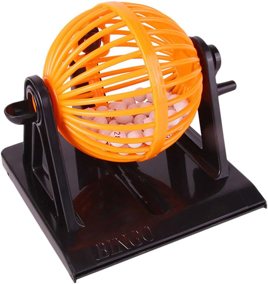 HZL Games Bingo, Lottery Machine, Early Education Cage Family For Kids