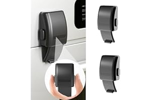 PILISPARK 2 PCS Oven Lock Child Safety, Air Fryers Oven Front Door Lock Child Safety for Toddlers, Easy to Install Oven Safety Locks & Dishwasher Door Lock for Baby Safety