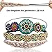 Aprince 3 piece Headbands for Women Headbands Women Hair Rhinestone Headbands Crystal Beaded Headbands for Women Lady Hair Ties Elastic Hair Scrunchies Hair Bobbles Handmade 3 Colors