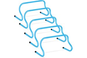 SMTPDT Agility Hurdles Training Equipment: Jumping & Speed Training Fitness Training Equipment, for Kids, Athletes, Soccer, Basketball