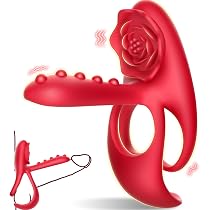 Amazon.com: Penis Ring Sex Toys for Men，Vibrating Cock Ring with ...