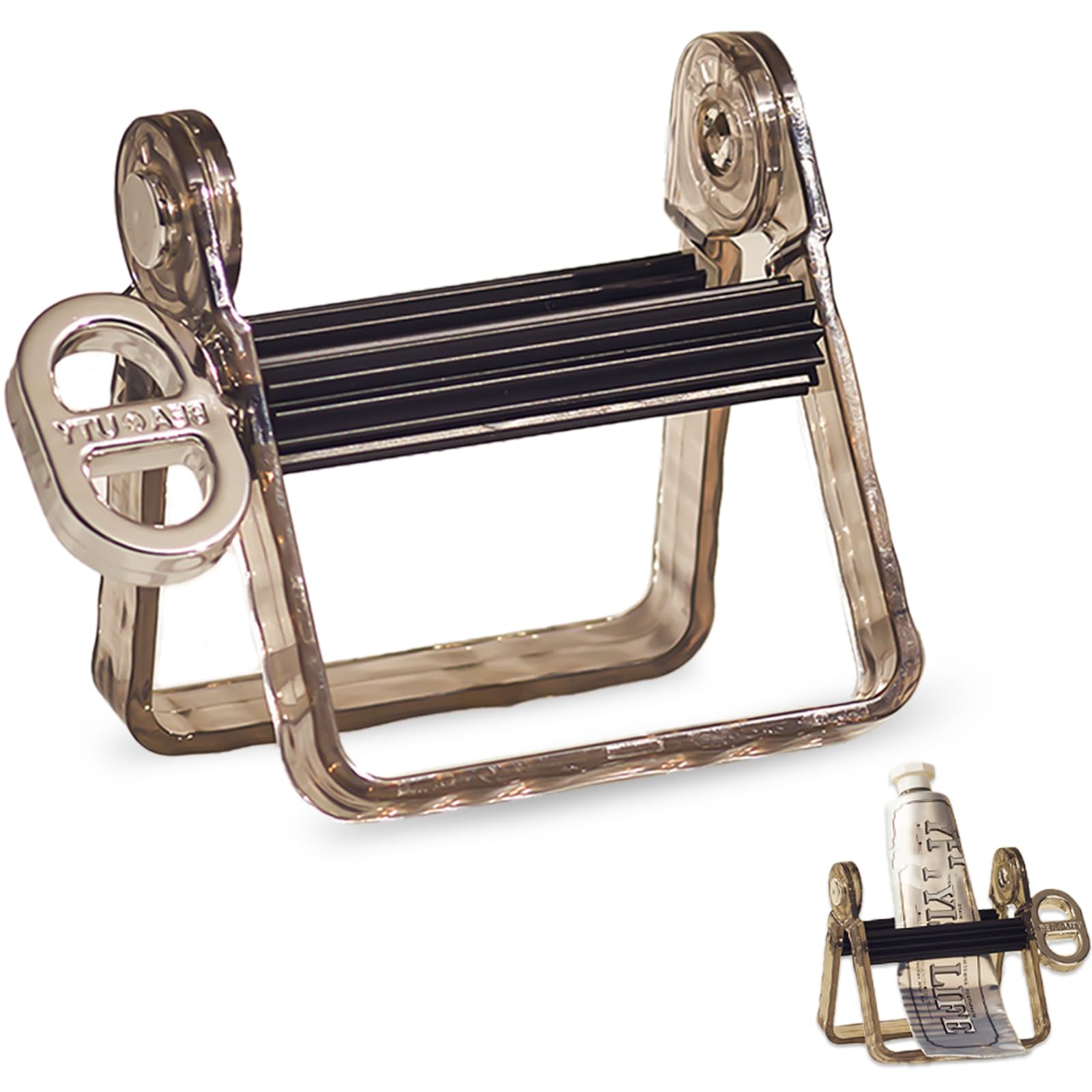 Photo 1 of **SIMILAR**
Plastic Tube Squeezer Roller – Durable Tube Wringer for Paint, Toothpaste, Hair Color – Ideal for Artists, Salons, DIY & Everyday Use (Black)