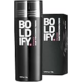 BOLDIFY Hair Fibers (28g) Fill In Fine and Thinning Hair for an Instantly Thicker & Fuller Look - Best Value & Superior Formu