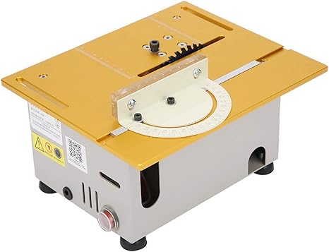 Amazon テーブルソー ミニプレシジョンテーブルソー多機能ポータブル卓上ソー0 90 角度調整diy木工手作りツール Usプラグ ジグソー刃