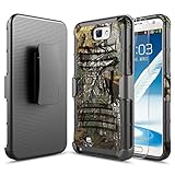 Galaxy Note 2 Case with [HD Screen Protector], NageBee [Heavy Duty] Armor Shock Proof Dual Layer [Swivel Belt Clip] Holster with [Kickstand] Combo Rugged Case for Samsung Galaxy Note 2 N7100 - Camo
