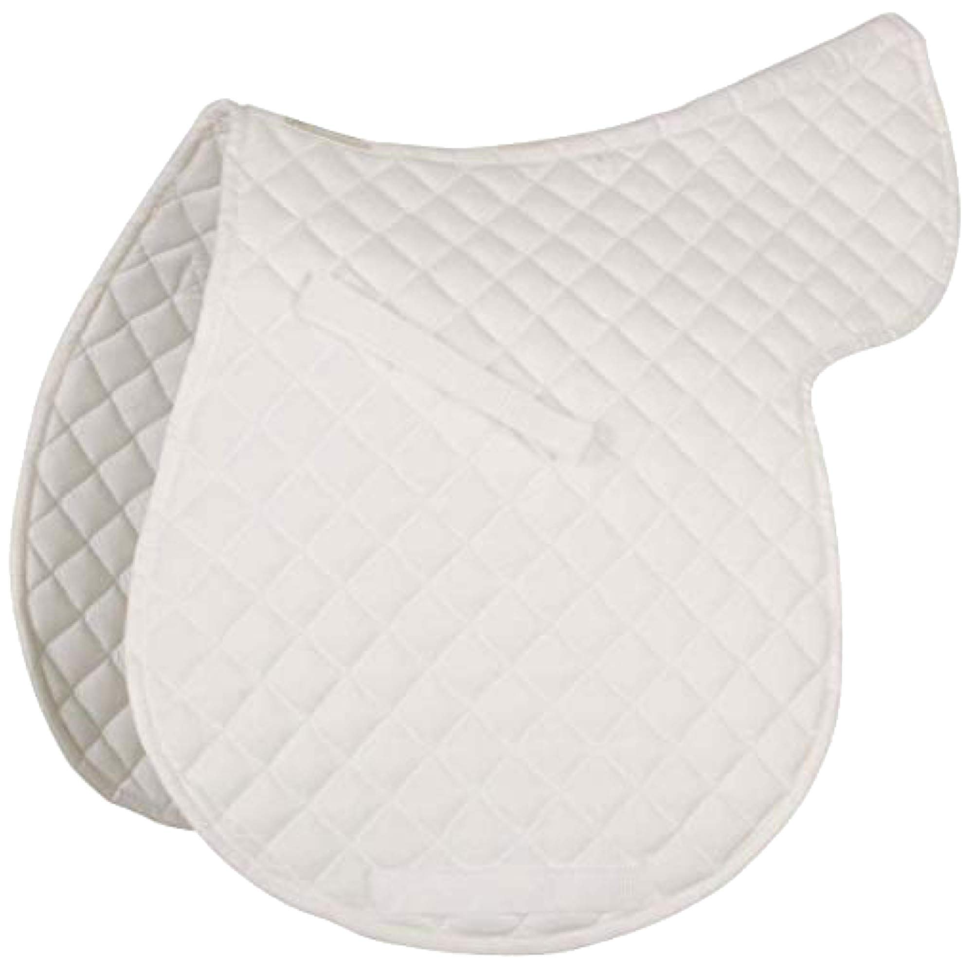 Roma Grand Prix All Purpose Numnah, White, Pony