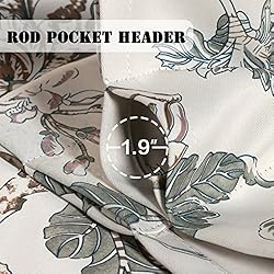 H.VERSAILTEX Kitchen Curtains 45 Inch Length