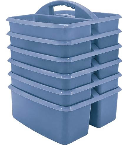 Teacher Created Resources Lime Confetti Plastic Book Bin, Pack Of 3...