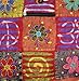 Lungta Boho Bohemian Peace Signs Spiral Patch Sling Crossbody Monk Bag Purse Nepal