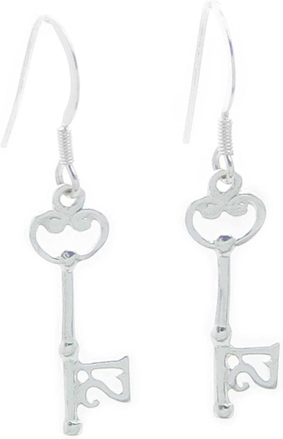 21st birthday sterling silver drop earrings .925 x 1 pair drops Amazon