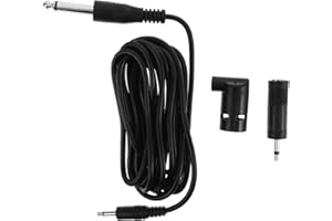 HANABASS Electric Kazoo Pickup with Audio Cable Accurate Sound Capture Lightweight Compact Design Plug and