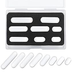 8PCS PTFE Magnetic Stir Bar Set for Magnetic