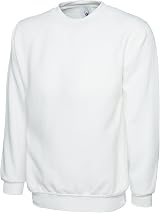Uneek Clothing Classic Sweatshirt 50/50 Polyester Cotton Reactive Dyed Brushed