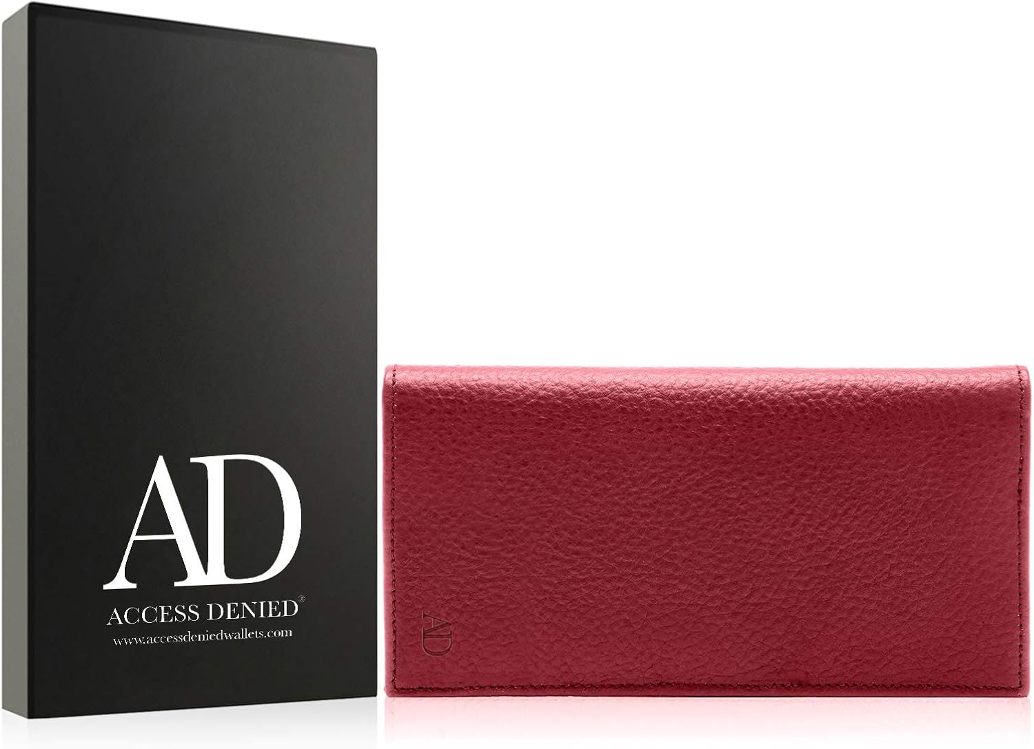 Genuine Leather Checkbook Cover For Women & Men - Checkbook Holder Check Book Covers For Duplicate Checks Card Wallet RFID at  Women’s Clothing store